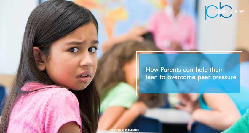 How Parents can help their teen to overcome peer pressure